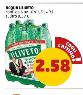 Acqua uliveto conf da 6 pz