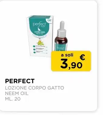 Arcaplanet Perfect / lozione corpo gatto/ neem oil / ml.20 offerta