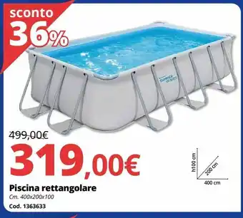 Piscina rettangolare