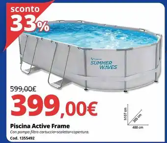 Piscina active frame