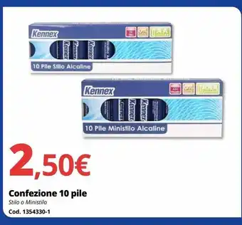 Brico Io Confezione 10 pile offerta