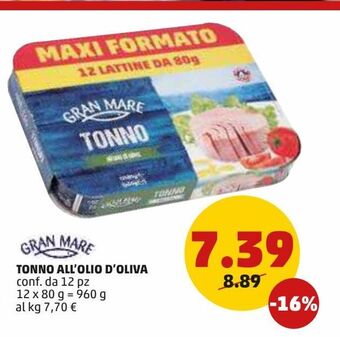 Tonno all' olio d'oliva