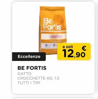 Arcaplanet Befortis / crocchette gatto kg.1.5 / tutti i tipi offerta