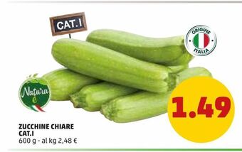 PENNY Zucchine chiare offerta