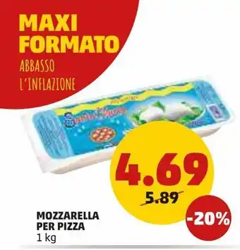 PENNY Mozzarella per pizza offerta