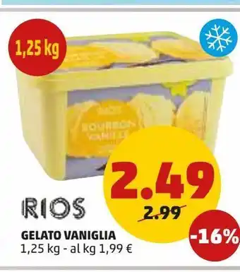 PENNY Gelato vaniglia offerta