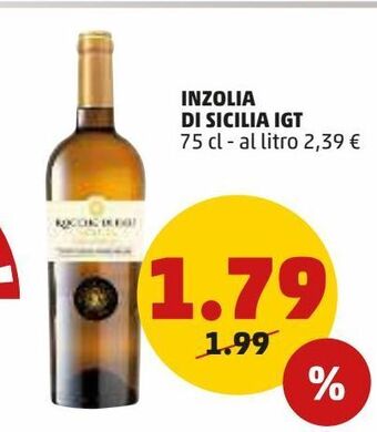 PENNY Inzolia di sicilia igt offerta