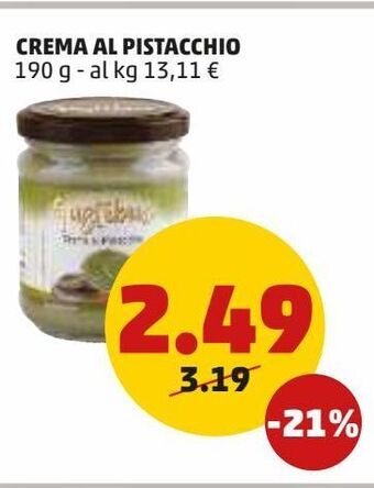 PENNY Crema al pistacchio offerta