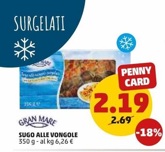 PENNY Sugo alle vongole offerta