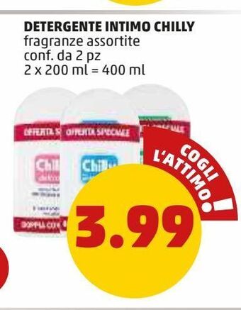 Detergente intimo chilly
