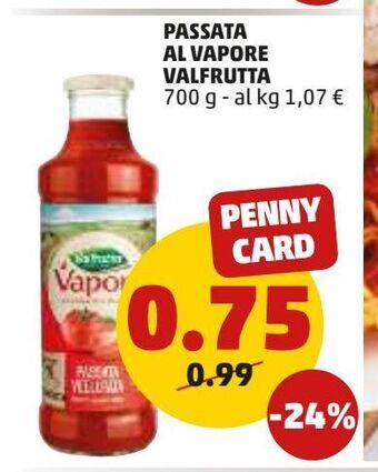 Passata al vapore valfrutta