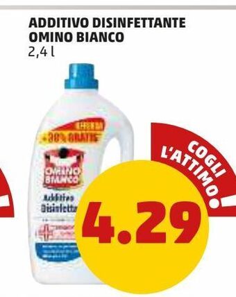 Additivo disinfettante omino bianco