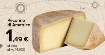 Carrefour Market Pecorino di amatrice offerta