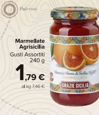 Carrefour Market Marmellate agrisicilia offerta