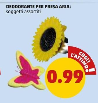 PENNY Deodorante per presa aria offerta