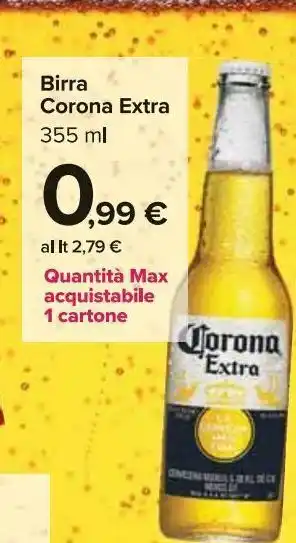 Carrefour Market Birra corona extra offerta
