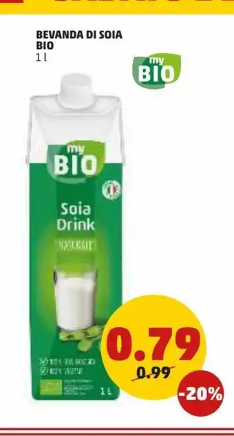 PENNY Bevanda di soia bio offerta