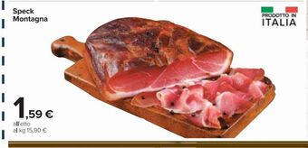 Carrefour Market Speck montagna offerta
