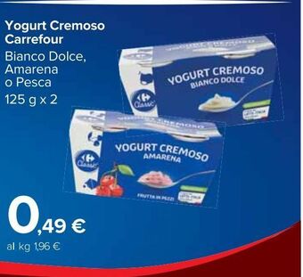 Carrefour Market Yogurt cremoso carrefour offerta