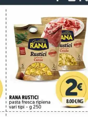 Rana rustici pasta fresca