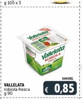 Deco Superstore Vallelata robiolata fresca g 90 offerta