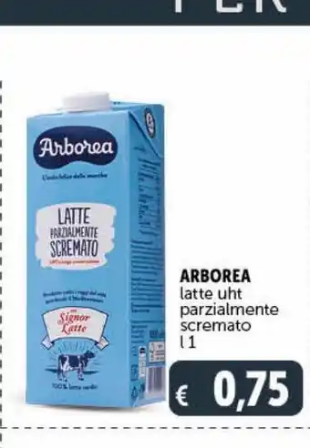 Arborea latte parzialmente scremato