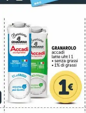 Deco Superstore Granarolo accadi latte offerta