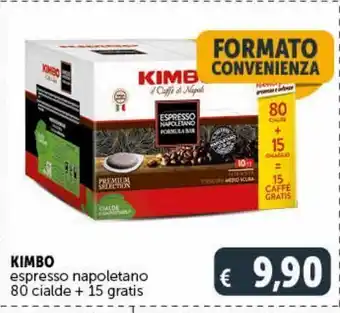 Kimbo espresso napoletano 80 cialde + 15 gratis