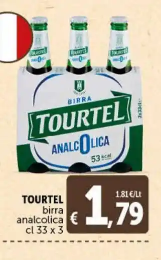Deco Superstore Tourtel birra analcolica cl 33 x 3 offerta