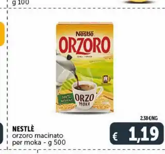 Deco Superstore Nestlé orzoro macinato per moka offerta