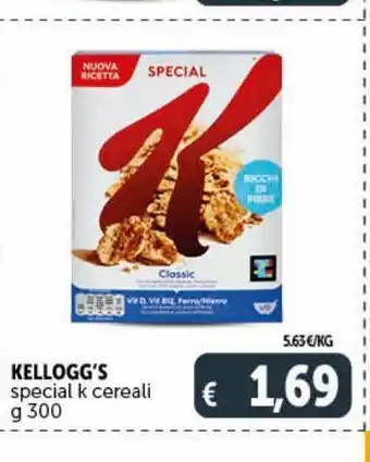 Kellogg's special k cereali