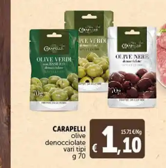 Carapelli olive denocciolate