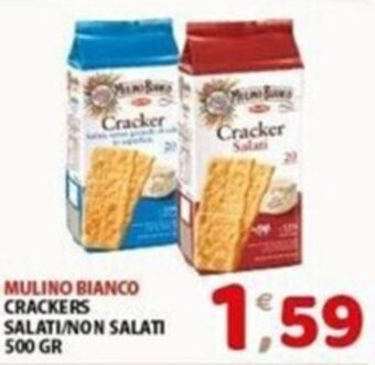 Mio Market Mulino Bianco Crackers Salati/Non Salati 500 gr offerta