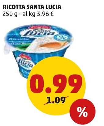 PENNY Santa Lucia Ricotta 250 g offerta