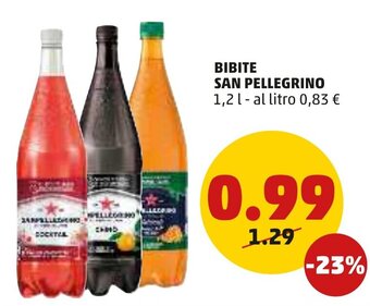 PENNY San Pellegrino Bibite 1,2 l offerta