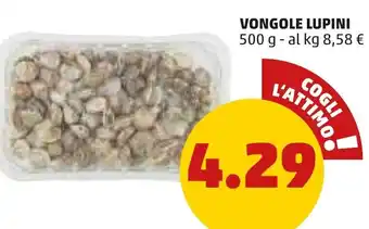 PENNY Lupini Vongole 500 g offerta