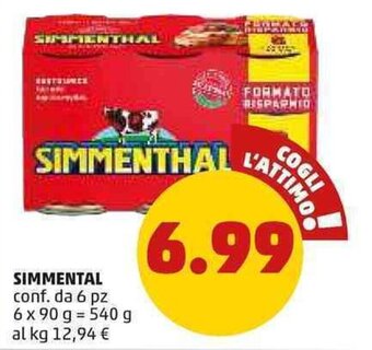 Simmental 6 pz 540 g