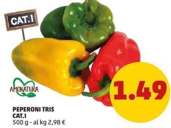 PENNY Amonatura Peperoni Tris Cat. I 500 g offerta