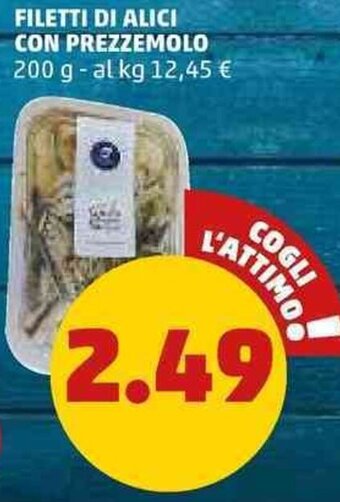PENNY Filetti di Alici Con Prezzemolo 200 g offerta