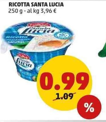 PENNY Santa Lucia Ricotta 250 g offerta
