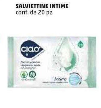PENNY Ciao Salviettine Intime 20 pz offerta