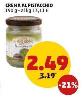 Crema Al Pistacchio 190 g