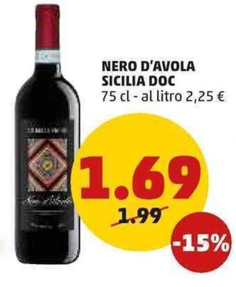 Nero D'Avola Sicilia DOC 75 cl