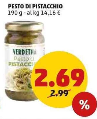 PENNY Pesto Di Pistacchio 190 g offerta