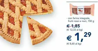 Esselunga - con farina integrale, frutti rossi e noci, 150 g offerta
