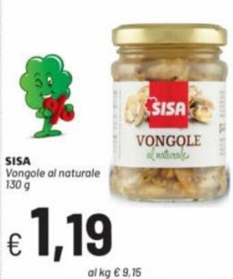 Sisa Vongole al naturale 130 g