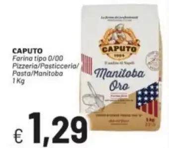 Quick Sisa Caputo Farina tipo 0/00 Pizzeria/Pasticceria/Pasta/Manitoba 1 kg offerta