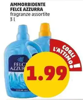 PENNY Felce Azzurra Ammorbidente 3 l offerta