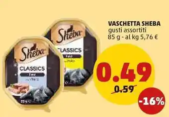 Sheba Vaschetta 85 g