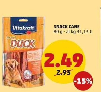 PENNY Vitakraft Snack Cane 80 g offerta
